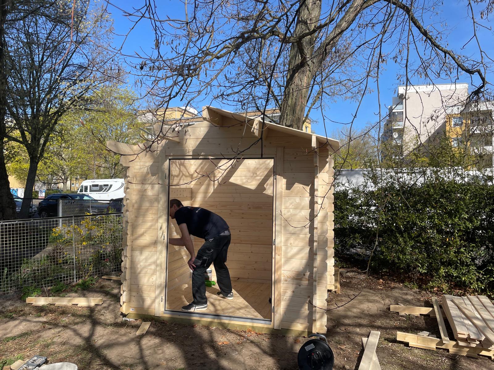Tiny Houses für Obdachlose Suchtkrankenhilfe